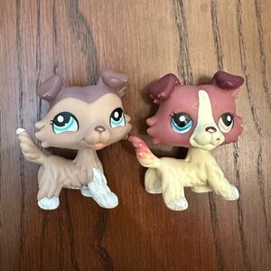 LPS lot of 2 collies